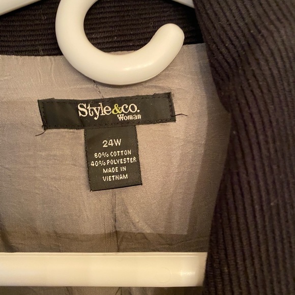 Women’s blazer jacket. Black. Size 24. - Picture 5 of 5